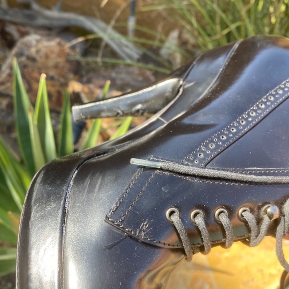 Burberry Whitman Lace Up Ankle Boots - Picture 12 of 16